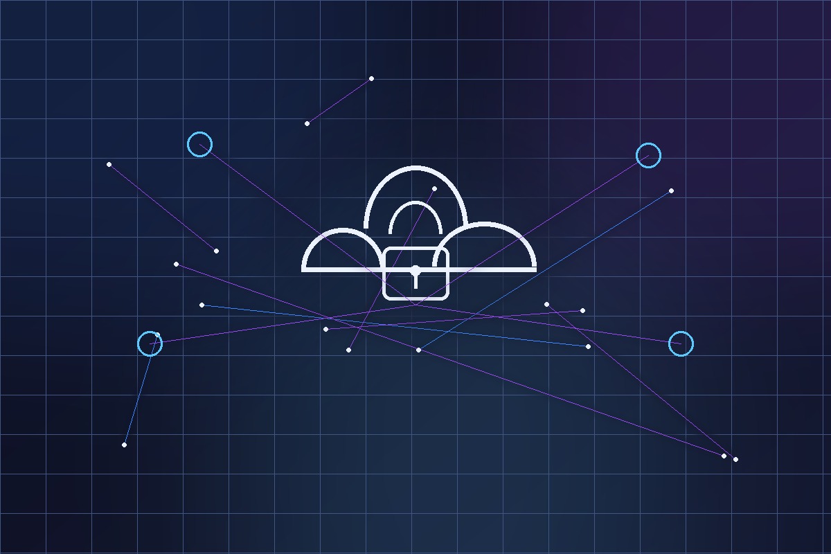 Distributed professional team collaborating remotely
